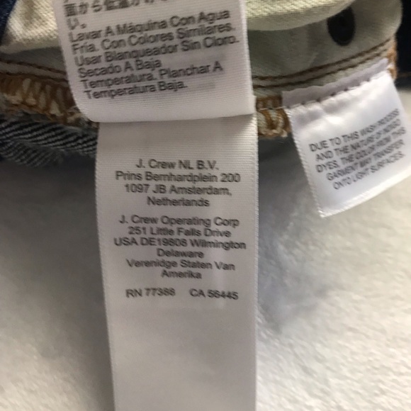 J Crew Jean Shorts Size 28 Denim Cuffed Re-Imagined NWT - Picture 5 of 11